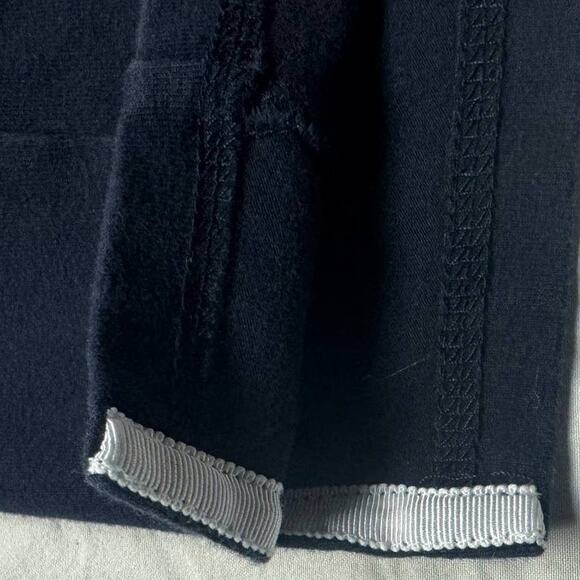 T by Talbots Stretch Tenniscore Cotton/Spandex Blend Skort, Women Mp Navy Blue - Picture 2 of 5